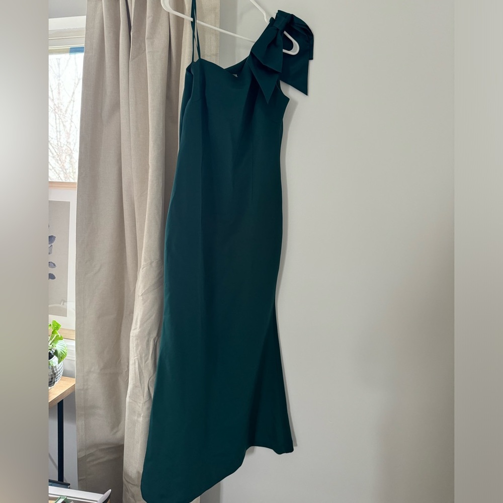 Green dress floor length
